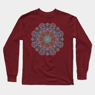 Elegant Mandala Long Sleeve T-Shirt